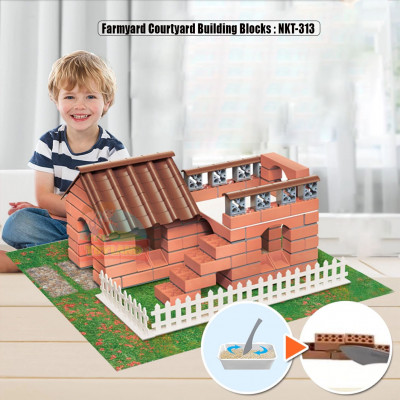 Farmyard Courtyard Building Blocks : NKT-313